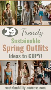 29 Chic Spring Outfits: Sustainable Fashion to Copy! - Sustainability