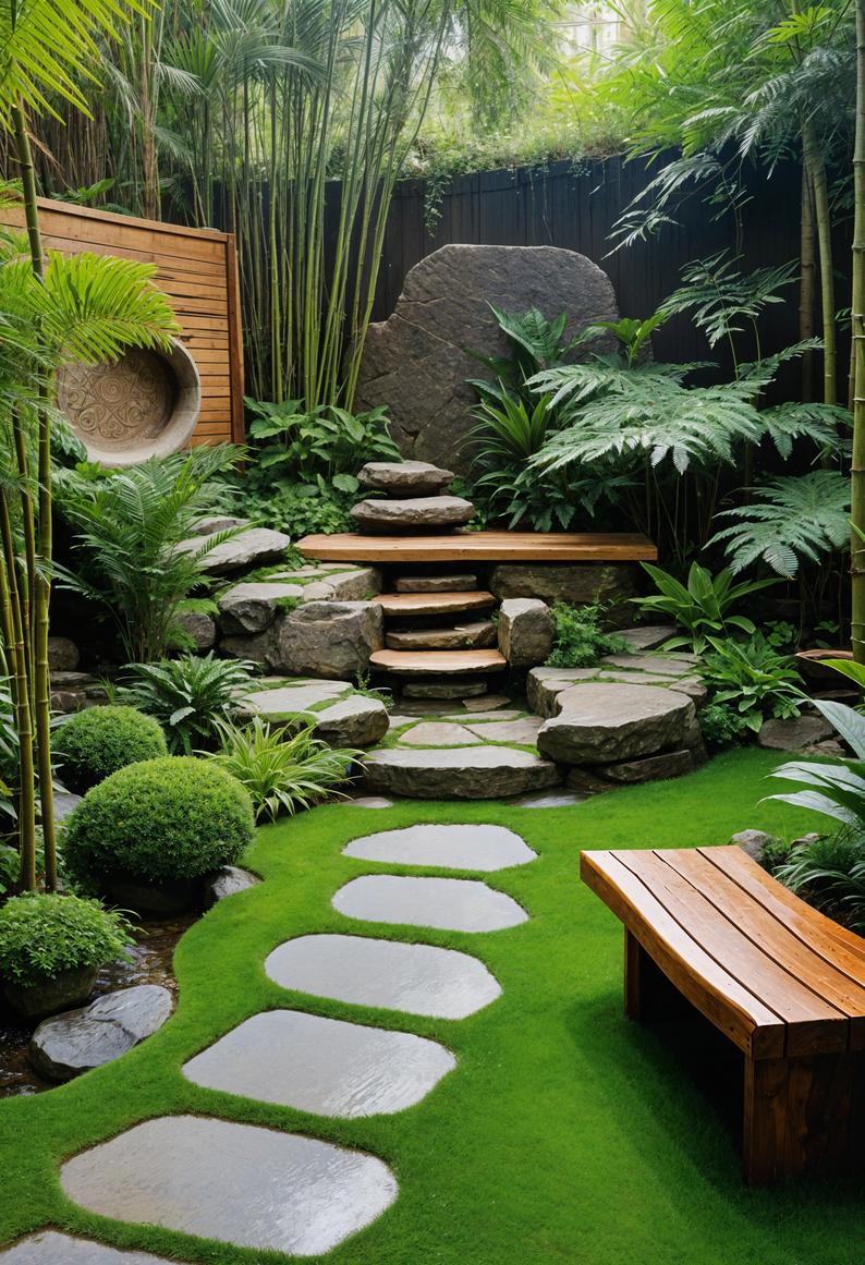 3. Tranquil Stone Path Meditation Area-0
