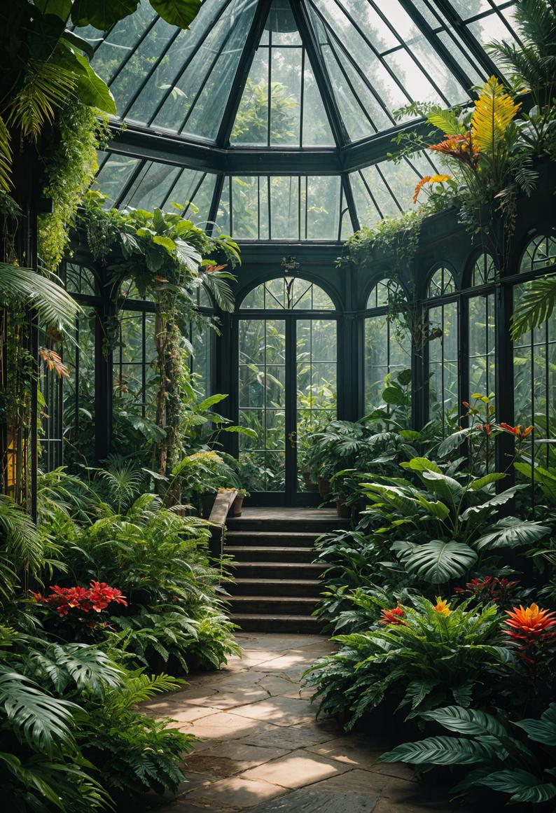 28. Tropical Oasis in Enchanted Greenhouse-0