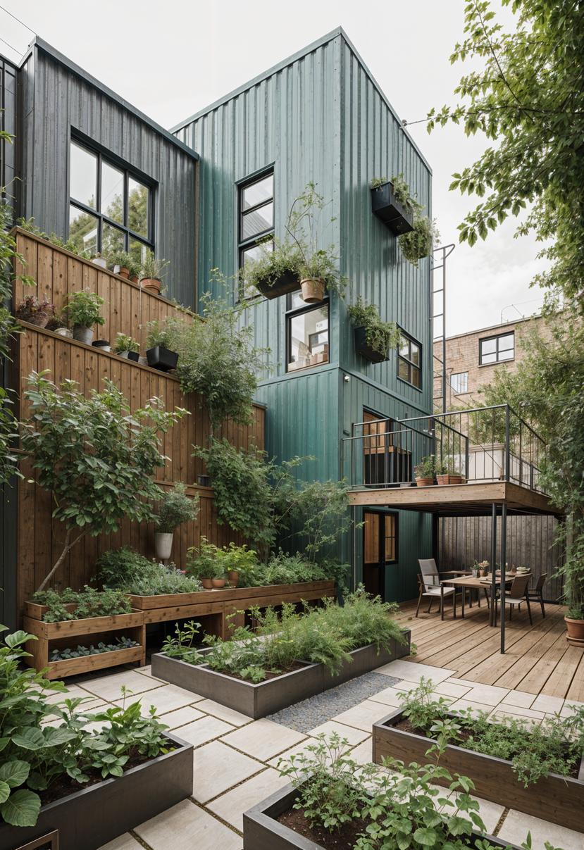 20. Urban Industrial Oasis: Small Garden-0