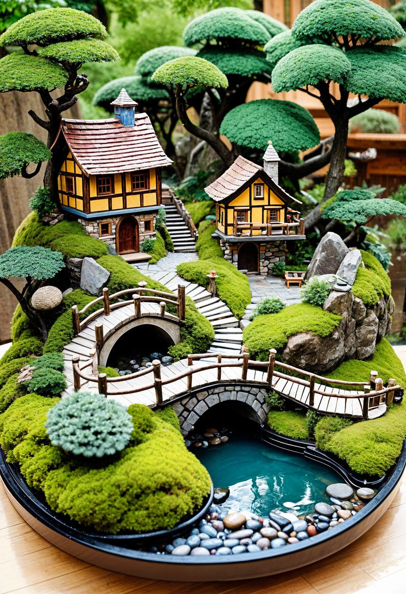 1. Whimsical Fairy-Tale Rock Garden-1