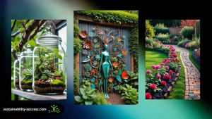 sustainable garden decor ideas