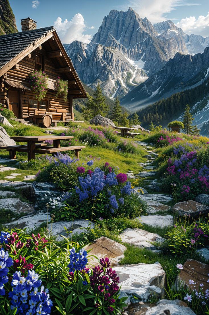 11. Alpine-Inspired Rustic Garden Retreat-0