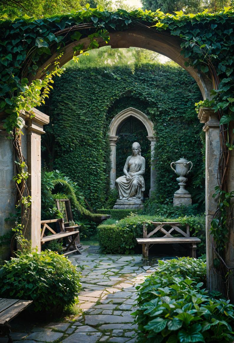 4. Enchanting Secret Garden Design Ideas-2