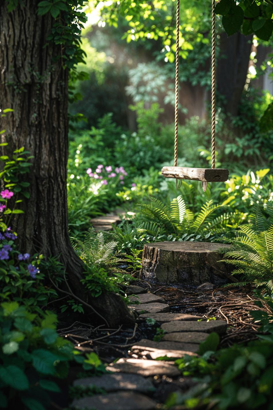 13. Enchanting Woodland Garden Design-0