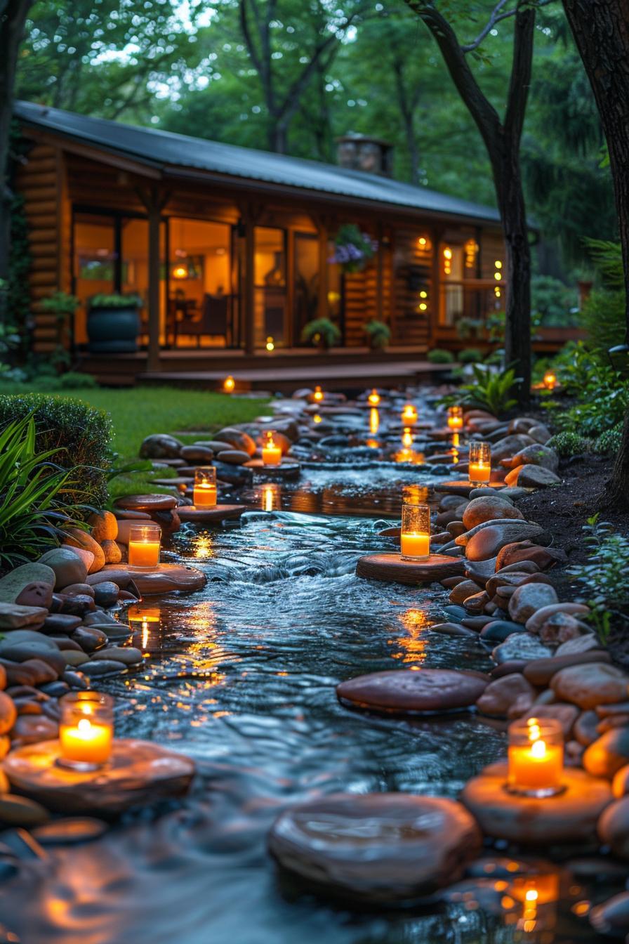 13. Evening Ambiance with Floating Candles-0