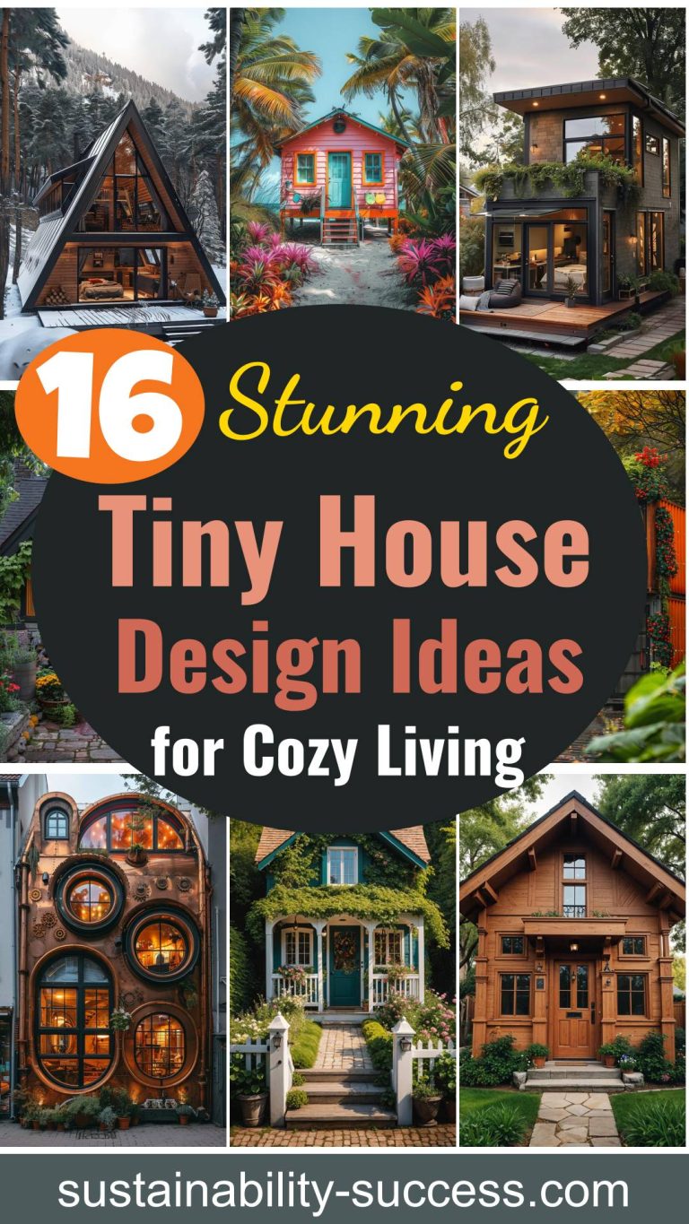 16 Stunning Tiny House Design Ideas for Cozy Living