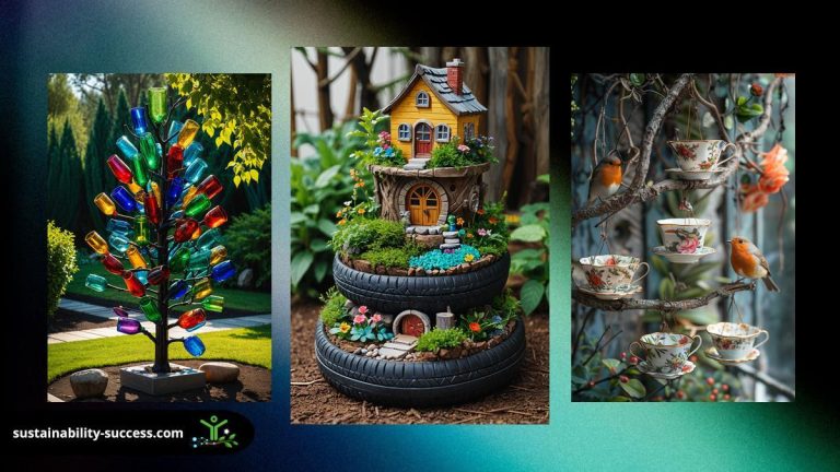19 Unique Garden Art Ideas (Eco-Friendly)