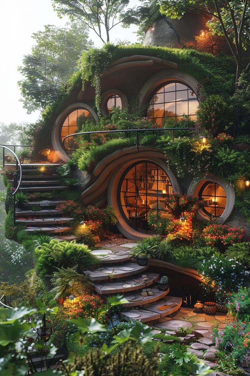 15. Green Roof Hobbit House Design-2