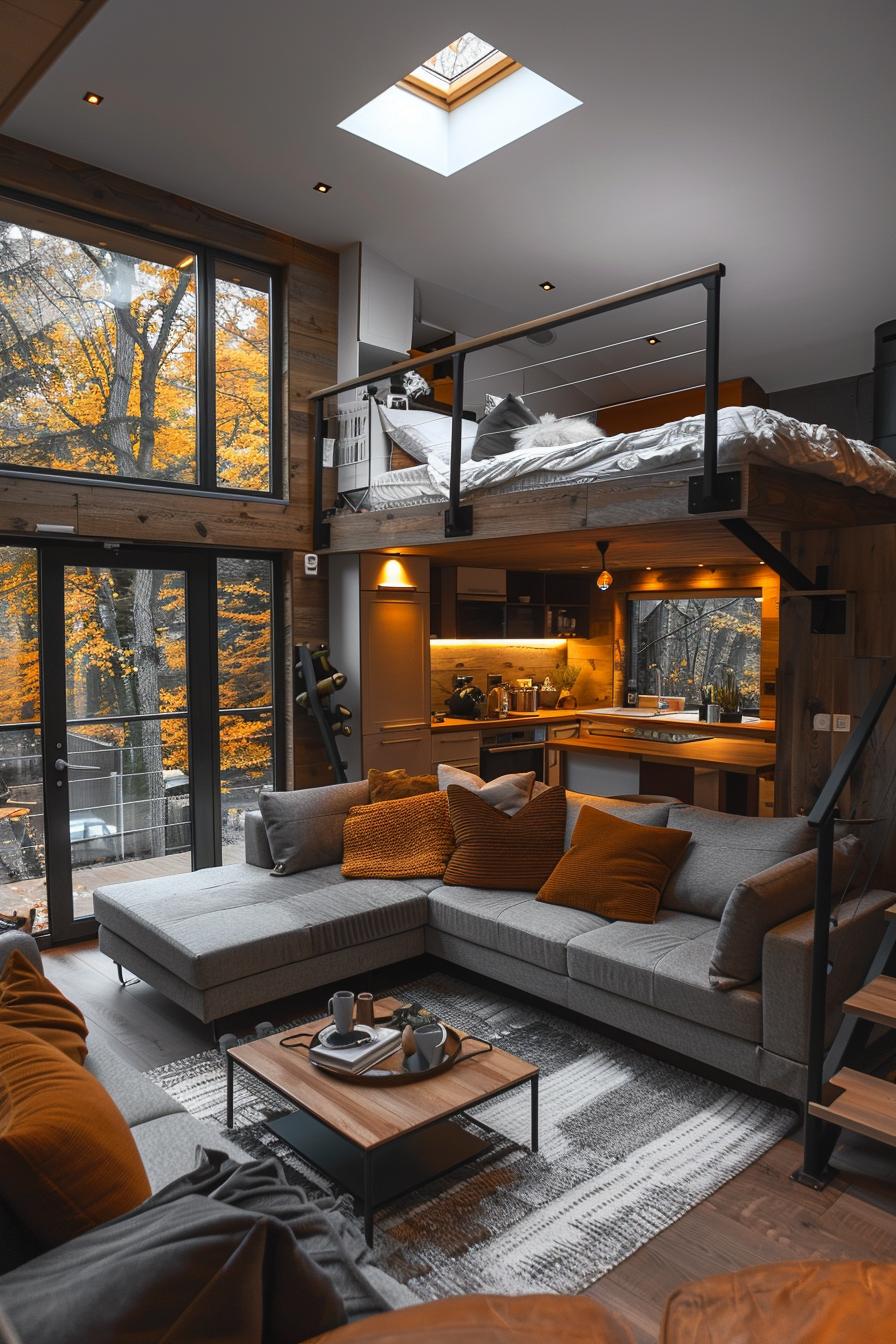 9. Industrial Chic Tiny House Design-1