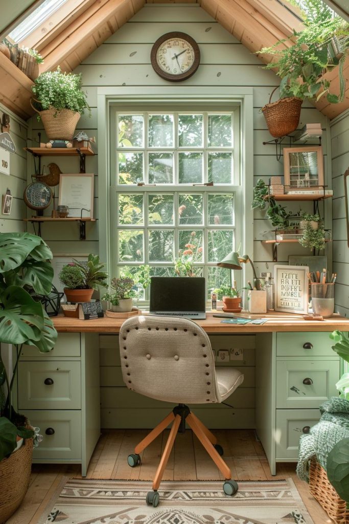16 Gorgeous She Shed Interior Ideas You’ll Love