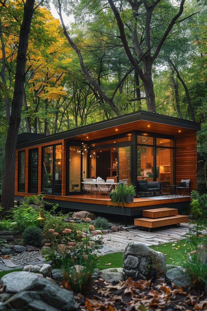 4. Sleek Mid-Century Tiny Home-1