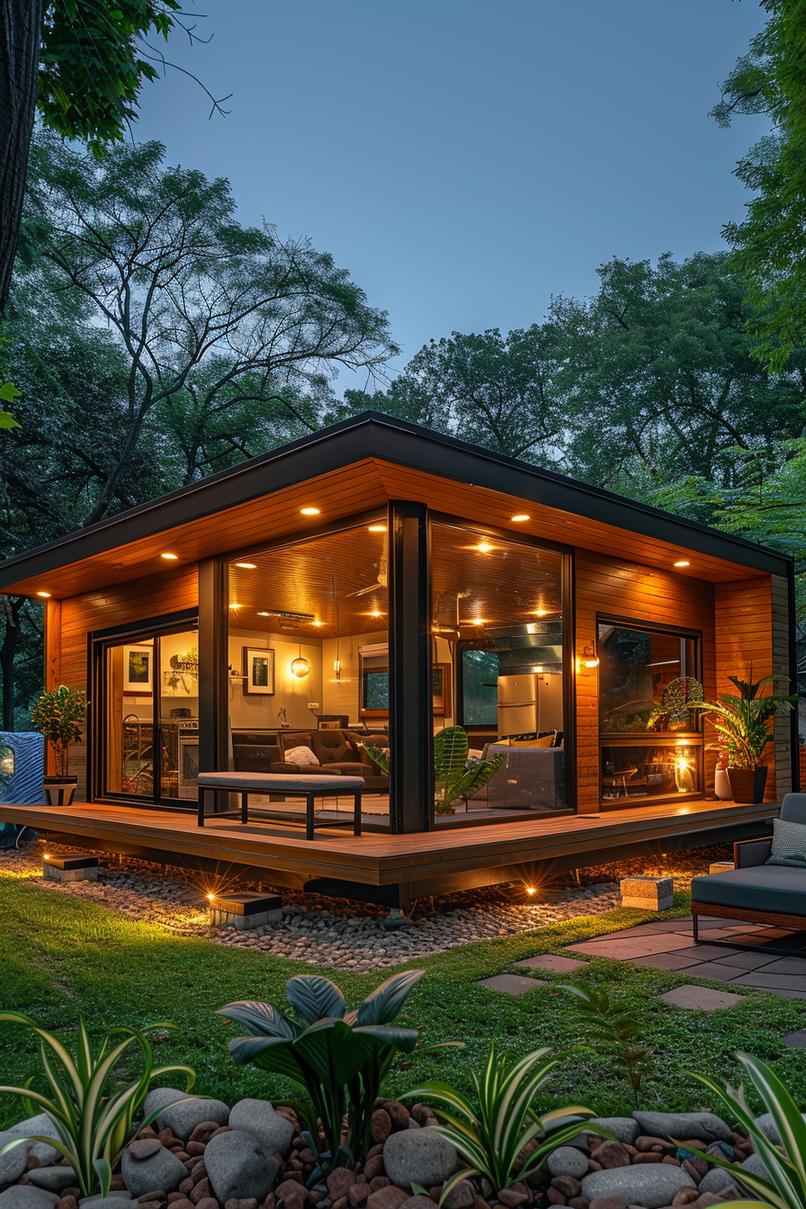 4. Sleek Mid-Century Tiny Home-2