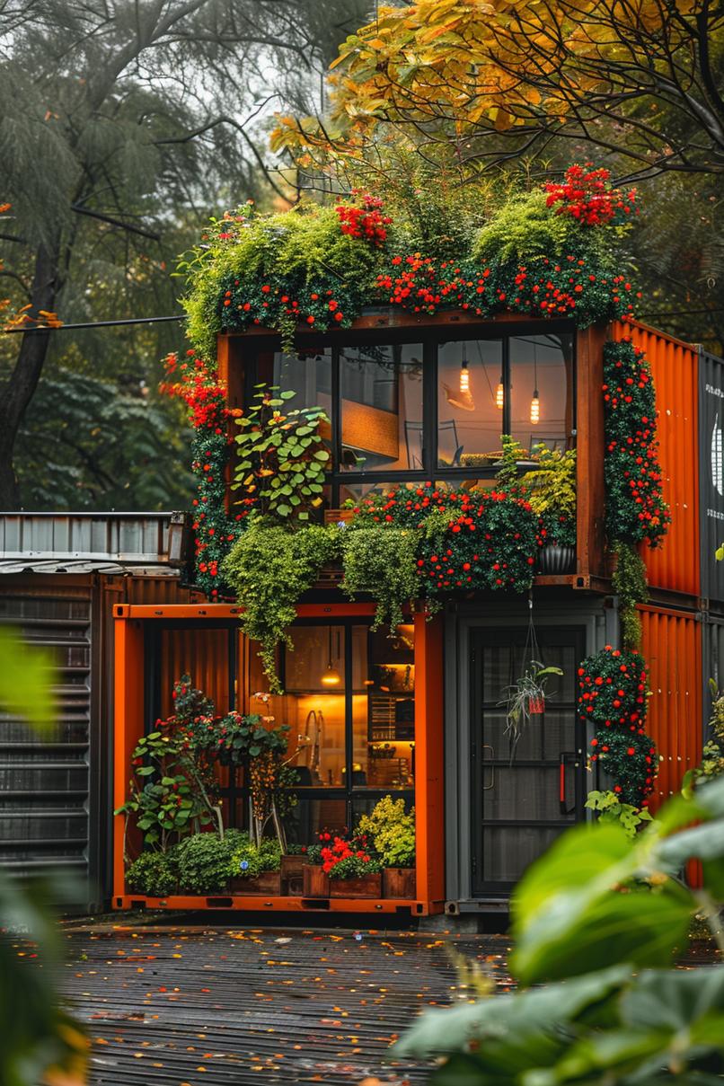 7. Sustainable Shipping Container Tiny Home-0