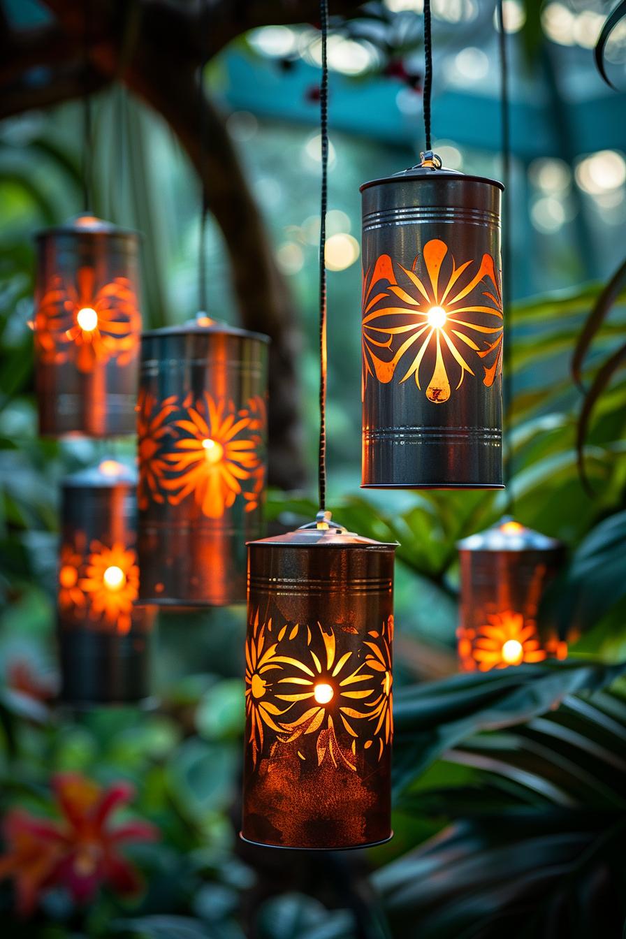 17. Upcycled Tin Can Lanterns-0