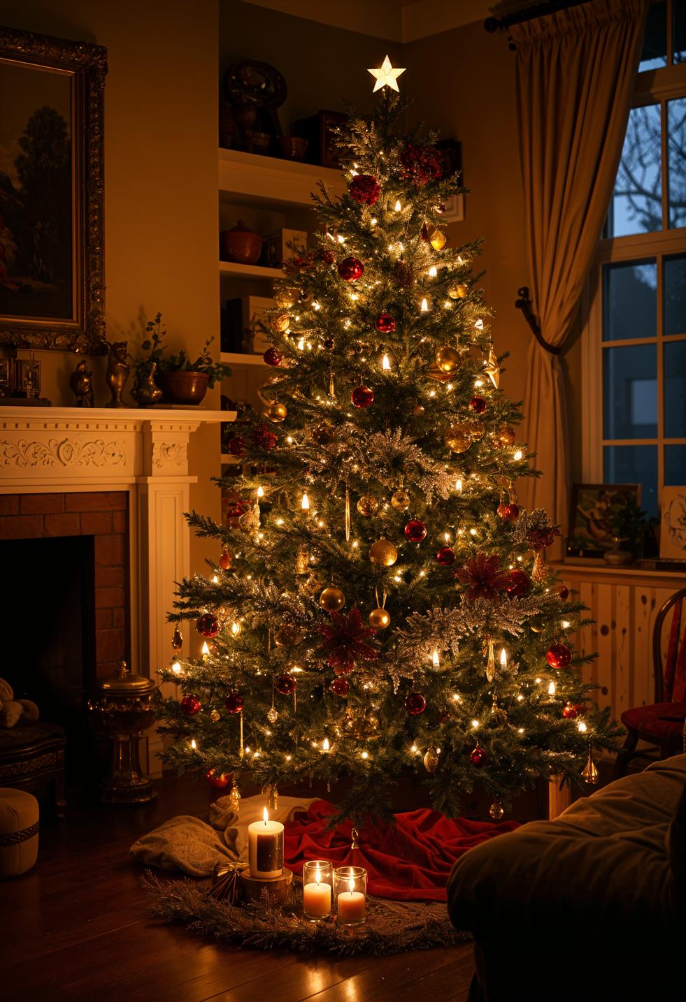 5. Candlelit Tree Ornaments Revival-1