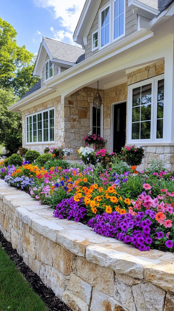 12. Cottage-inspired ranch with a cozy, flower-filled front yard-0