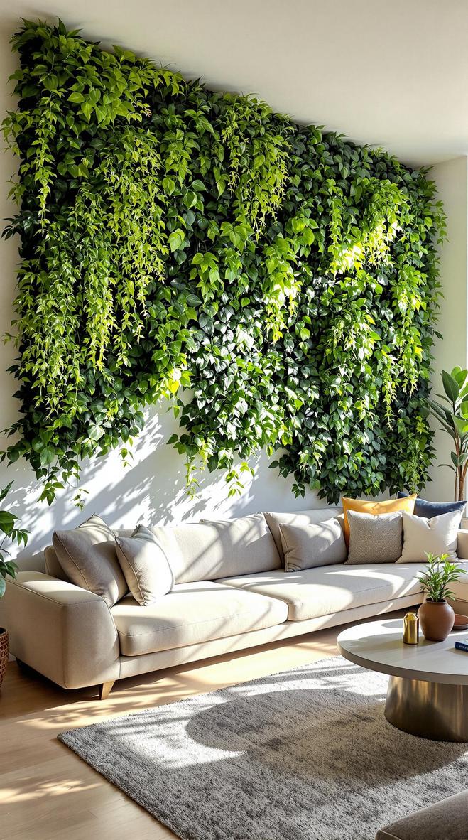 2. Vertical Garden Statements in Living-1