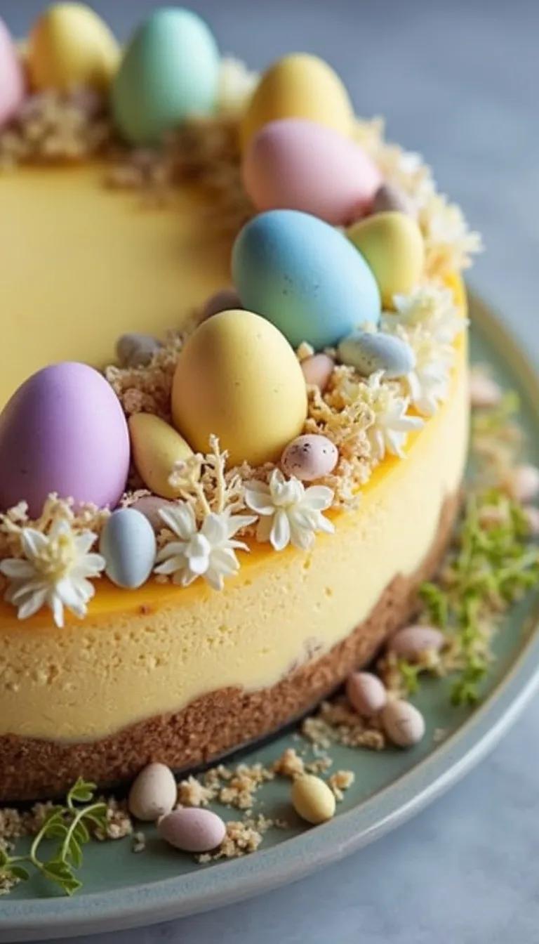 18. Easter egg cheesecake with mini egg toppings-1