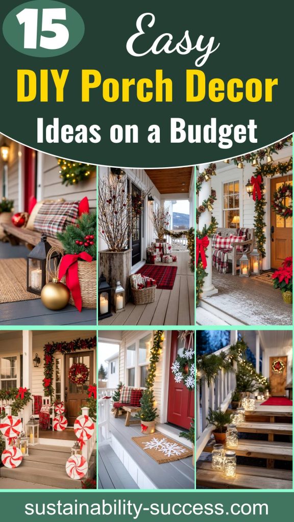15 Budget-Friendly Diy Christmas Front Porch Decor Ideas For 2025
