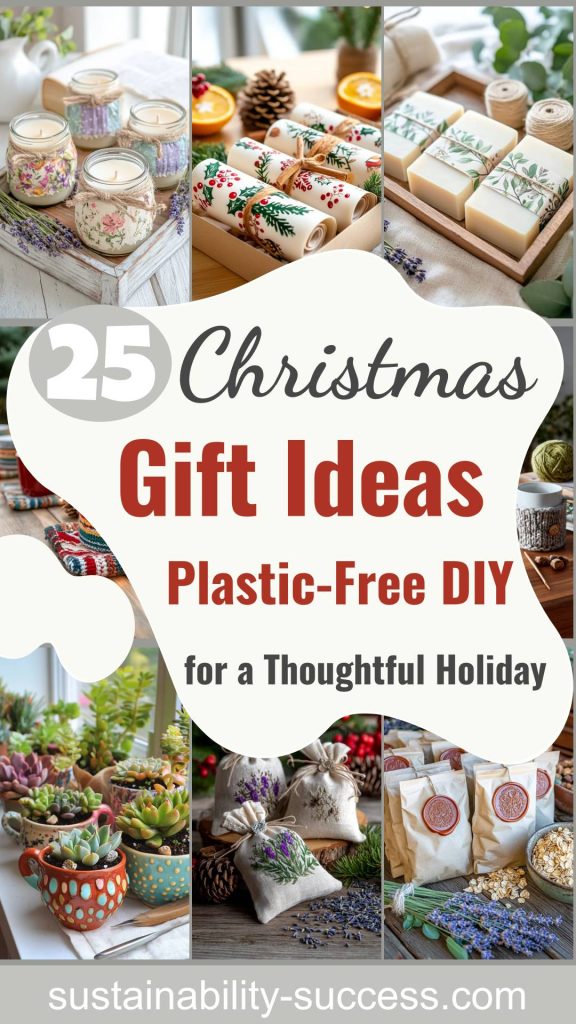 25 Plastic-Free Christmas Gifts Diy For A Thoughtful, Sustainable Holiday