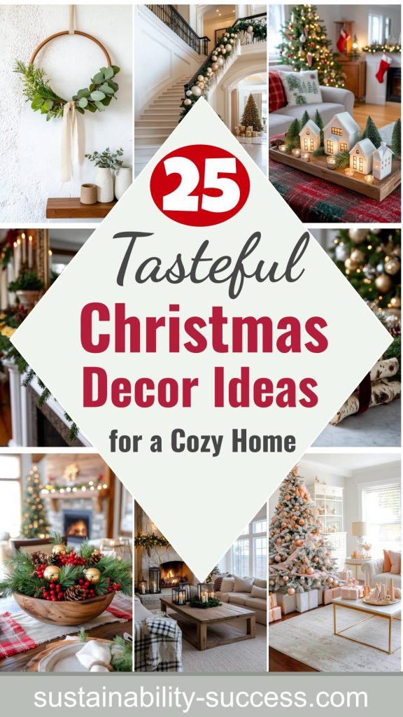 25 Tasteful Christmas Decor Ideas for a Cozy Holiday Home 2 25 Tasteful Christmas Decor Ideas For A Cozy Holiday Home