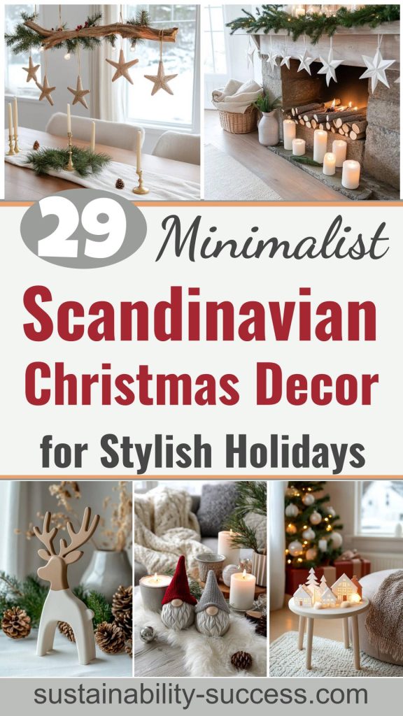 29 Minimalist Scandinavian Christmas Decor Ideas For A Stylish Holiday