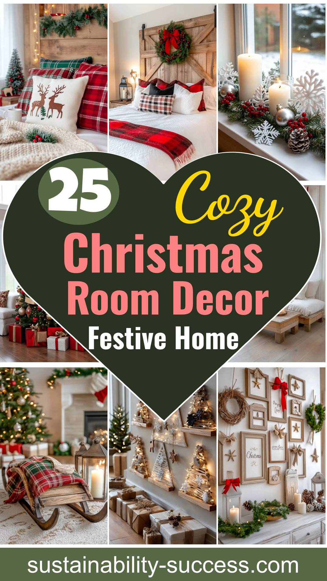 Cozy Christmas Room Decor: 25 Ideas for a Festive Home