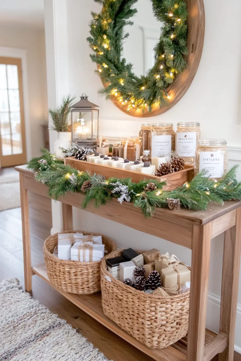 29 Eco-Friendly Christmas Gift Ideas DIY for a Thoughtful Holiday 42 hand-poured vegan soap bars decorated with dried botanicals 1