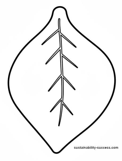 leaf decoration pattern