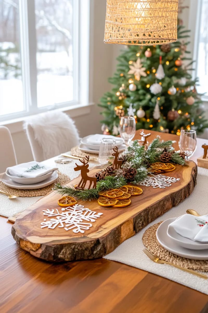 29 Eco-Friendly Christmas Gift Ideas DIY for a Thoughtful Holiday 44 reclaimed wood serving boards with laser-etched holiday motifs 1