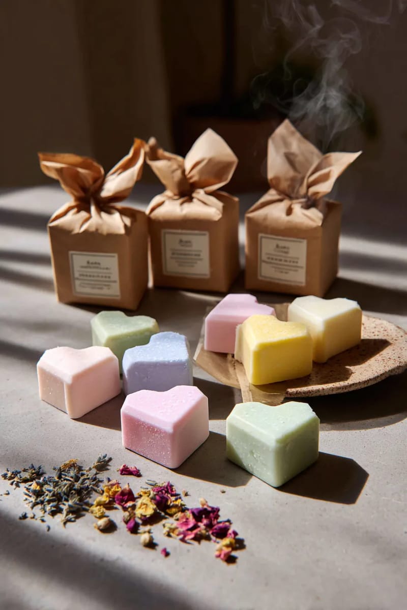 scented soy wax melts in recycled paper envelopes 1