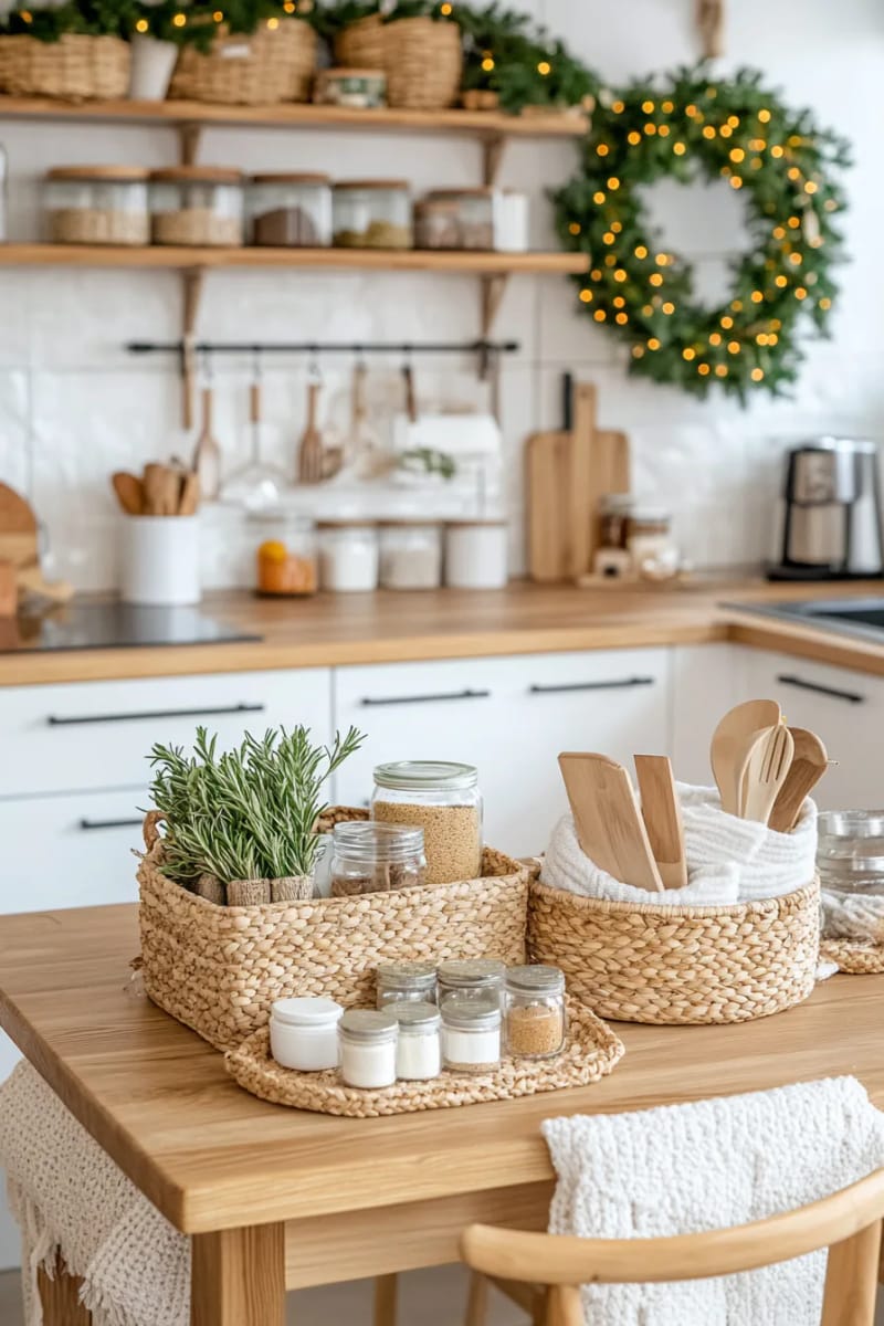 29 Eco-Friendly Christmas Gift Ideas DIY for a Thoughtful Holiday 36 zero waste kitchen starter sets in handwoven baskets 1