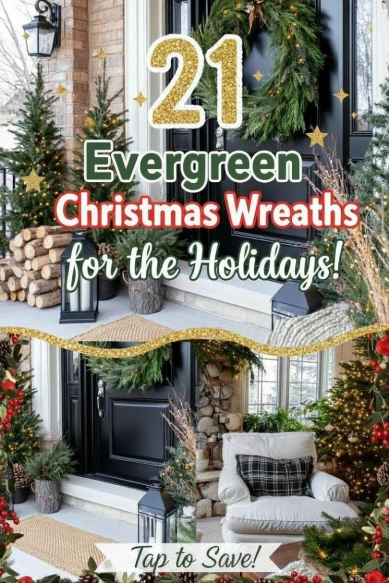 21 Evergreen Christmas Wreaths for Perfect Holidays!
