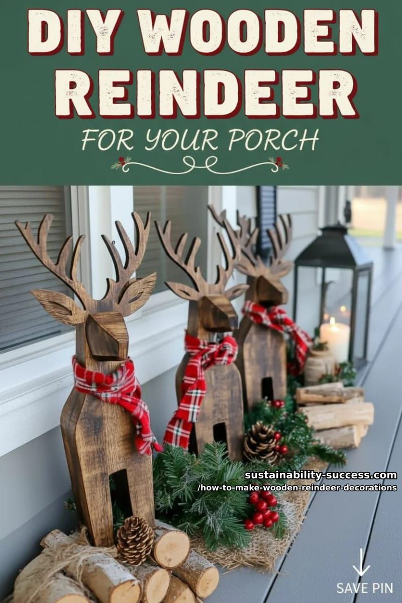 How to Make Charming Wooden Reindeer for Your Porch or Entryway 2 article image 1