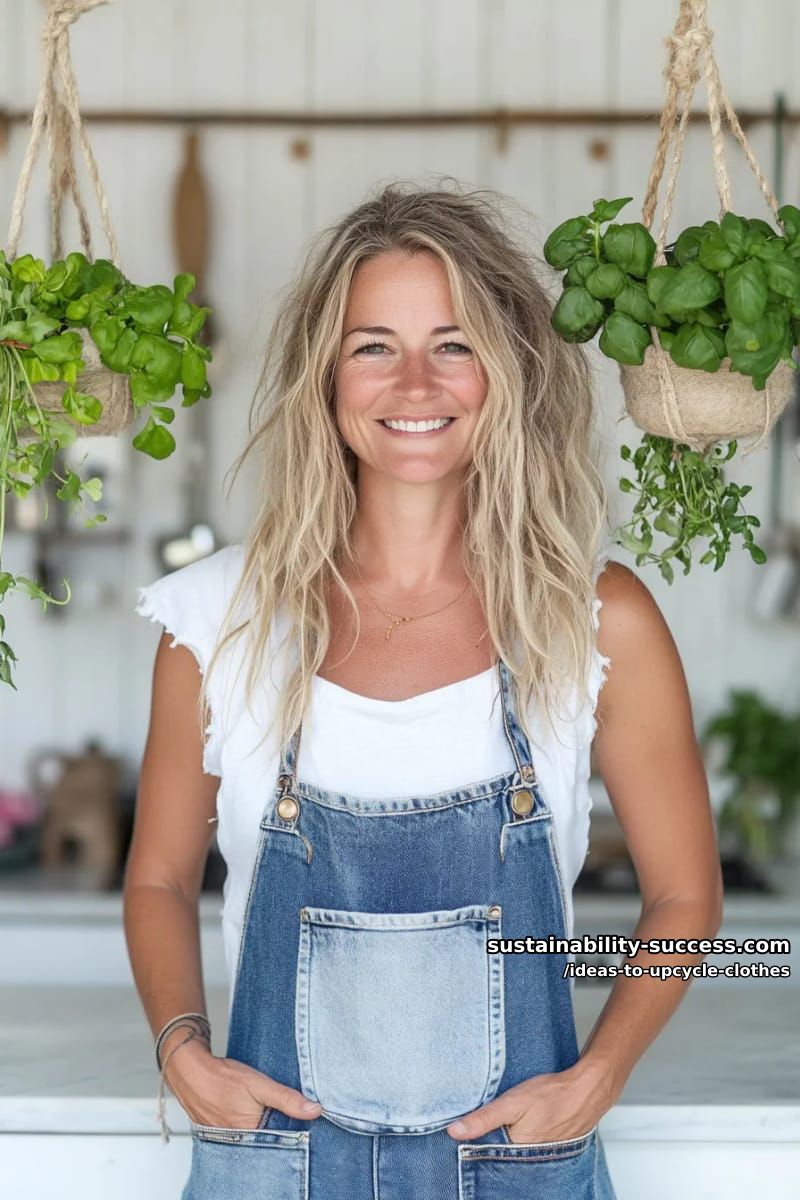 15 Fresh Upcycled Clothing Ideas to Try This Season 21 design a denim apron with frayed details and functional patch pockets. 1