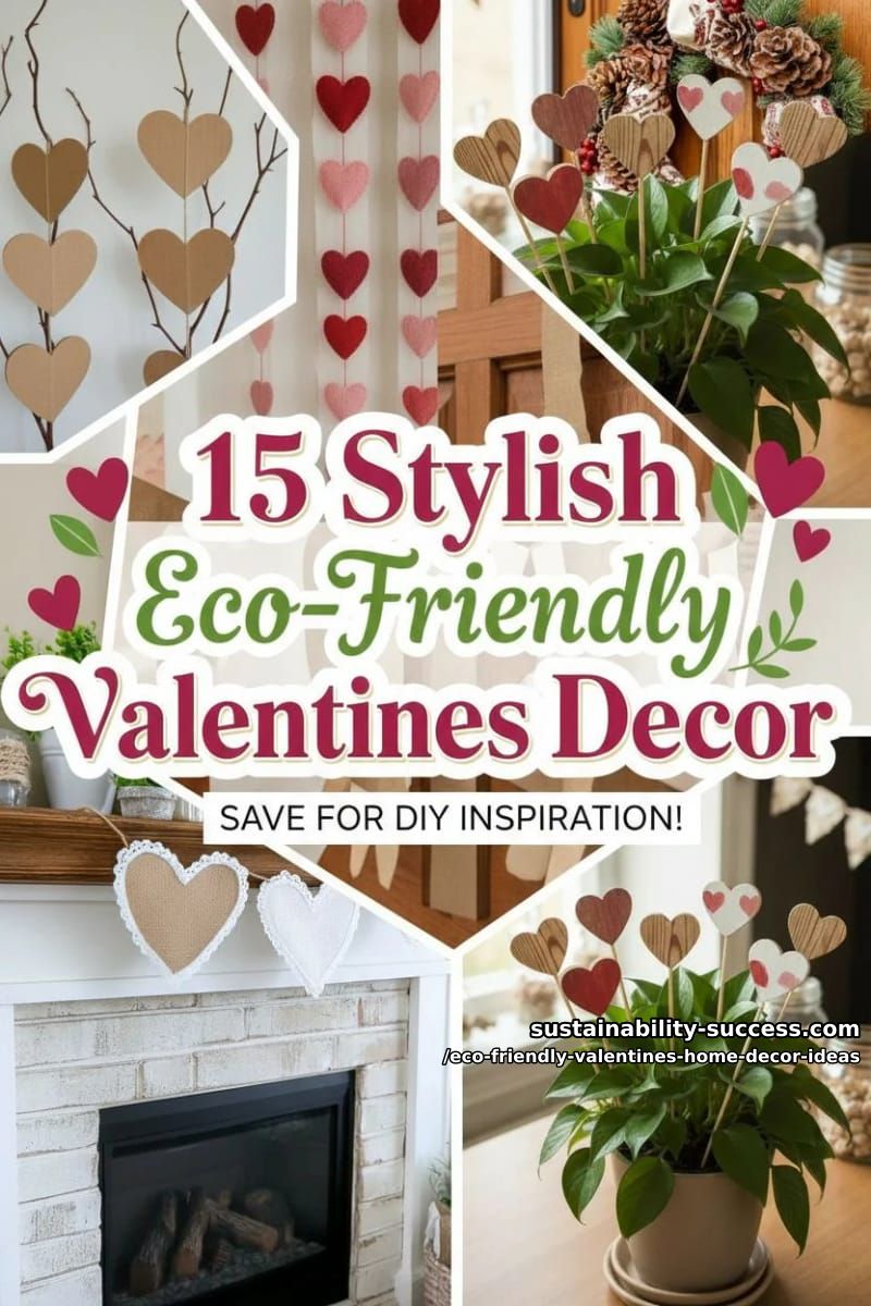 15 Stylish Eco-Friendly Valentines Decor Ideas for a Modern Sustainable Space 76 eco-friendly valentines home decor ideas - Collage 43