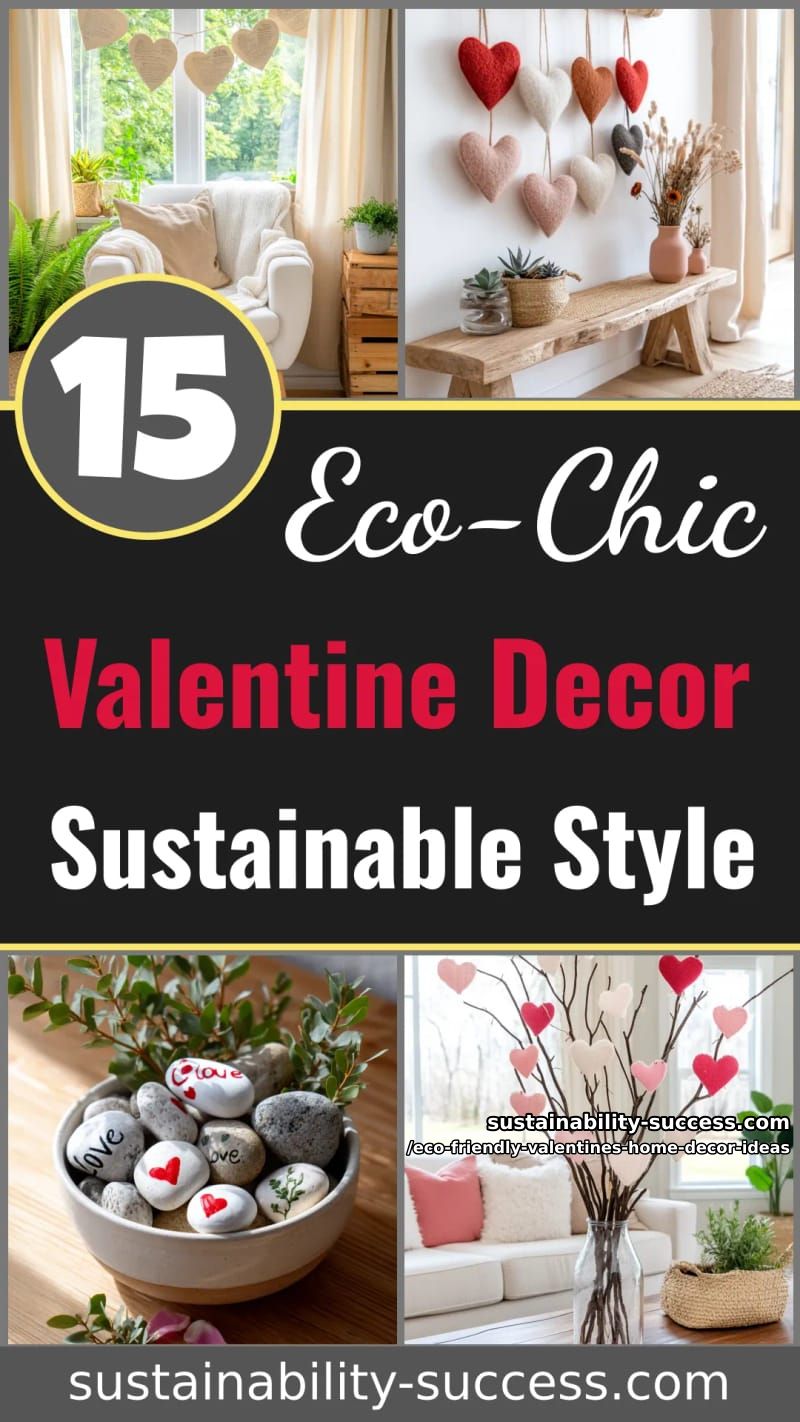15 Stylish Eco-Friendly Valentines Decor Ideas for a Modern Sustainable Space 77 eco-friendly valentines home decor ideas - Collage 44