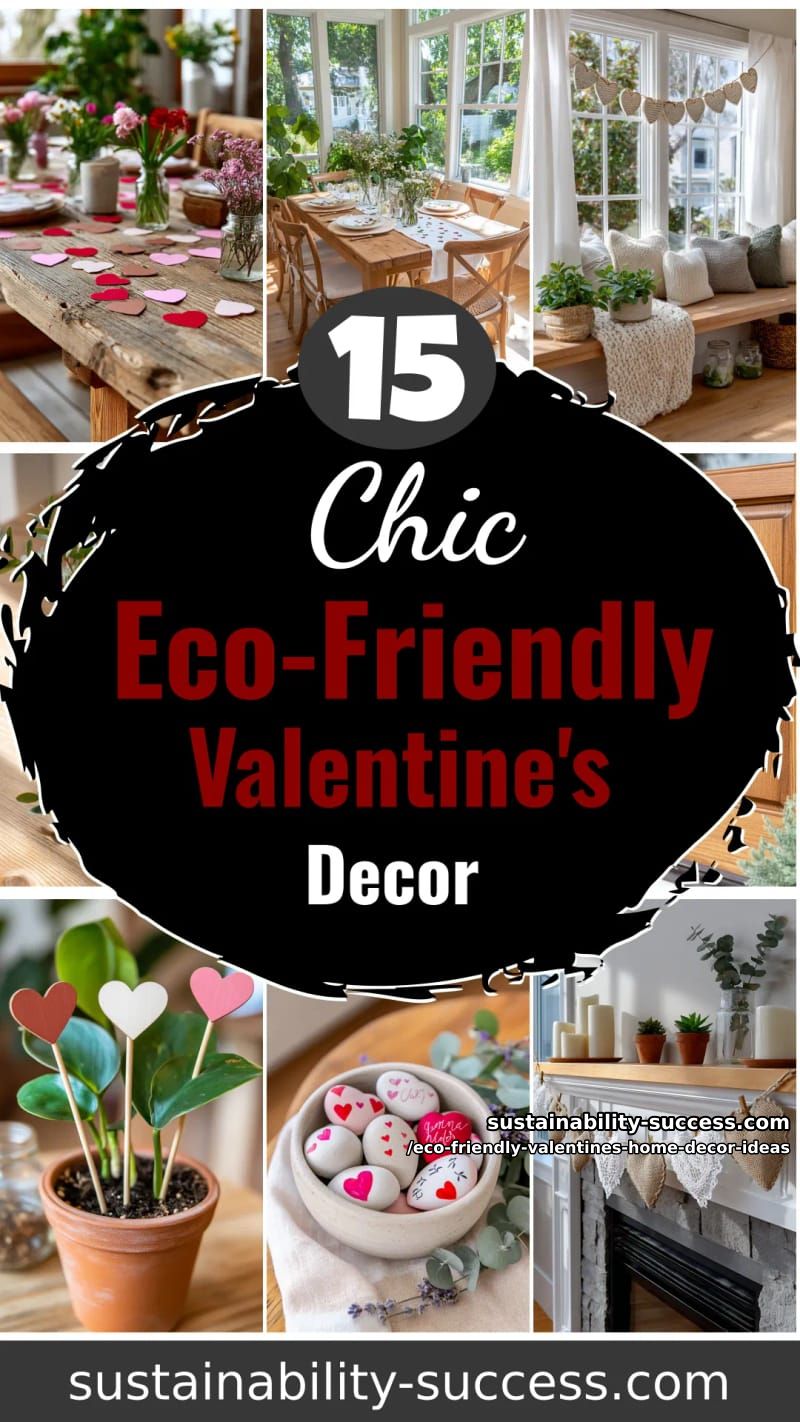 15 Stylish Eco-Friendly Valentines Decor Ideas for a Modern Sustainable Space 82 eco-friendly valentines home decor ideas - Collage 49