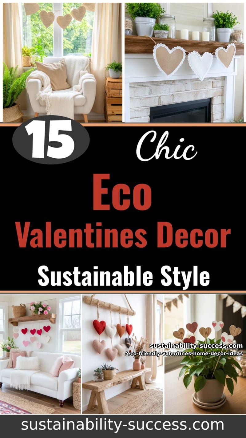 15 Stylish Eco-Friendly Valentines Decor Ideas for a Modern Sustainable Space 83 eco-friendly valentines home decor ideas - Collage 50