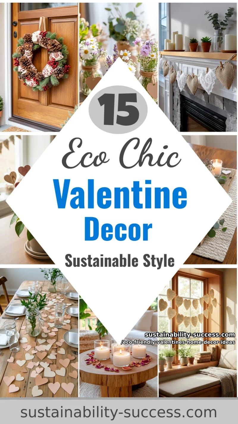 15 Stylish Eco-Friendly Valentines Decor Ideas for a Modern Sustainable Space 84 eco-friendly valentines home decor ideas - Collage 51