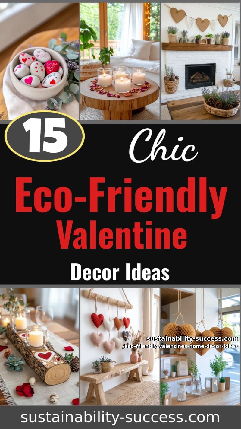 15 Stylish Eco-Friendly Valentines Decor Ideas for a Modern Sustainable Space 86 eco-friendly valentines home decor ideas - Collage 53
