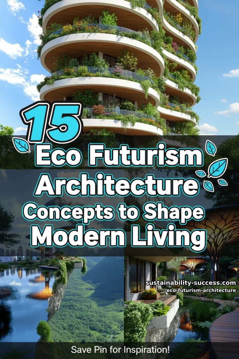 15 Eco Futurism Architecture Concepts to Shape Modern Living 44 eco futurism architecture - Collage 43