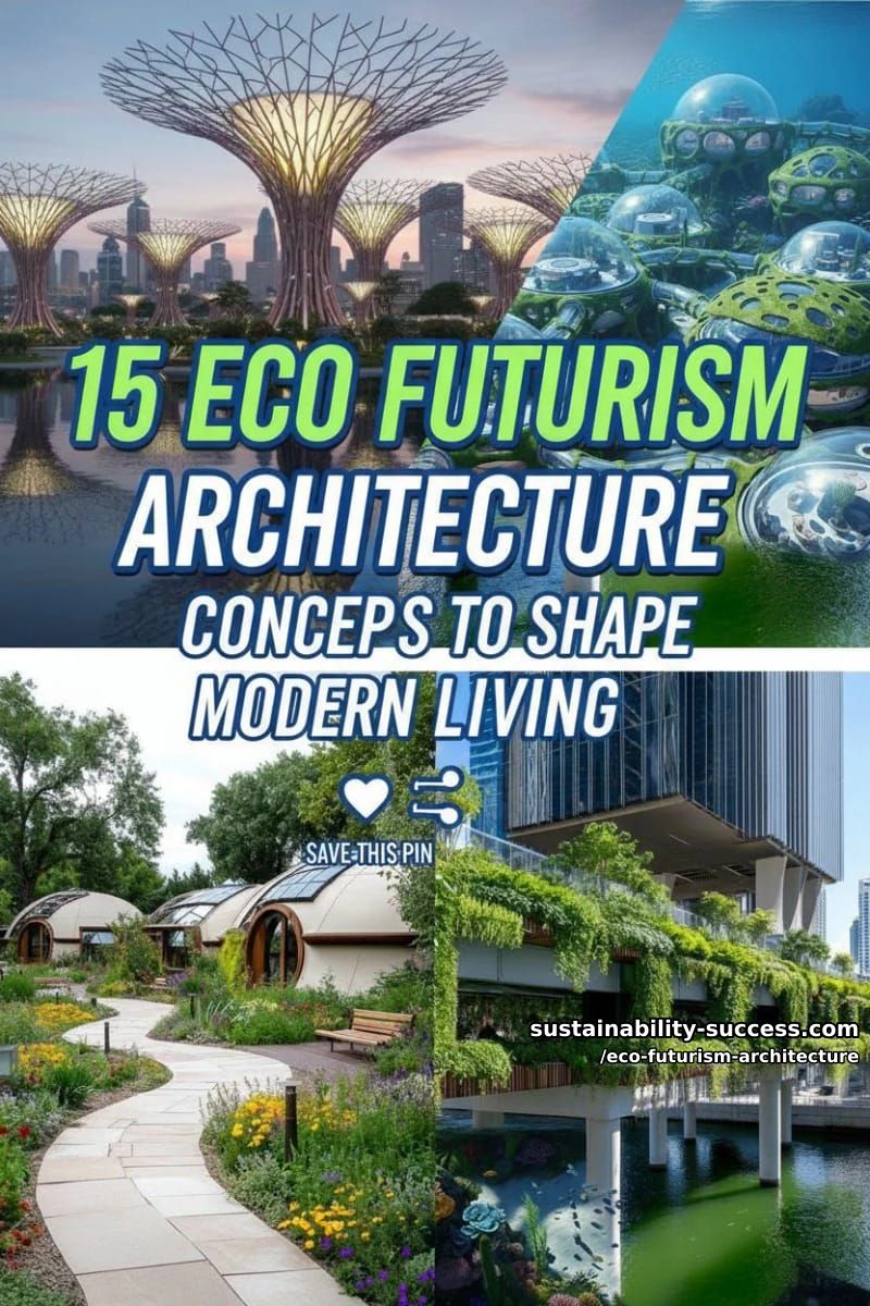 15 Eco Futurism Architecture Concepts to Shape Modern Living 46 eco futurism architecture - Collage 45