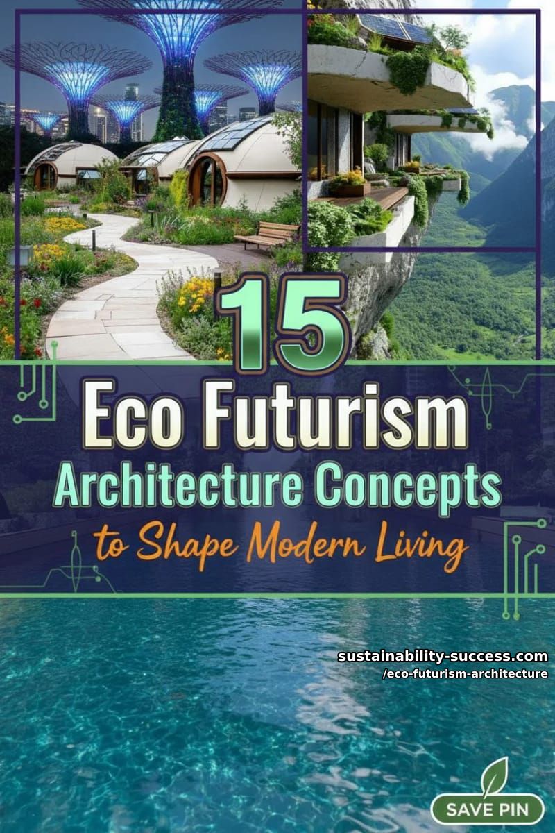 15 Eco Futurism Architecture Concepts to Shape Modern Living 50 eco futurism architecture - Collage 49