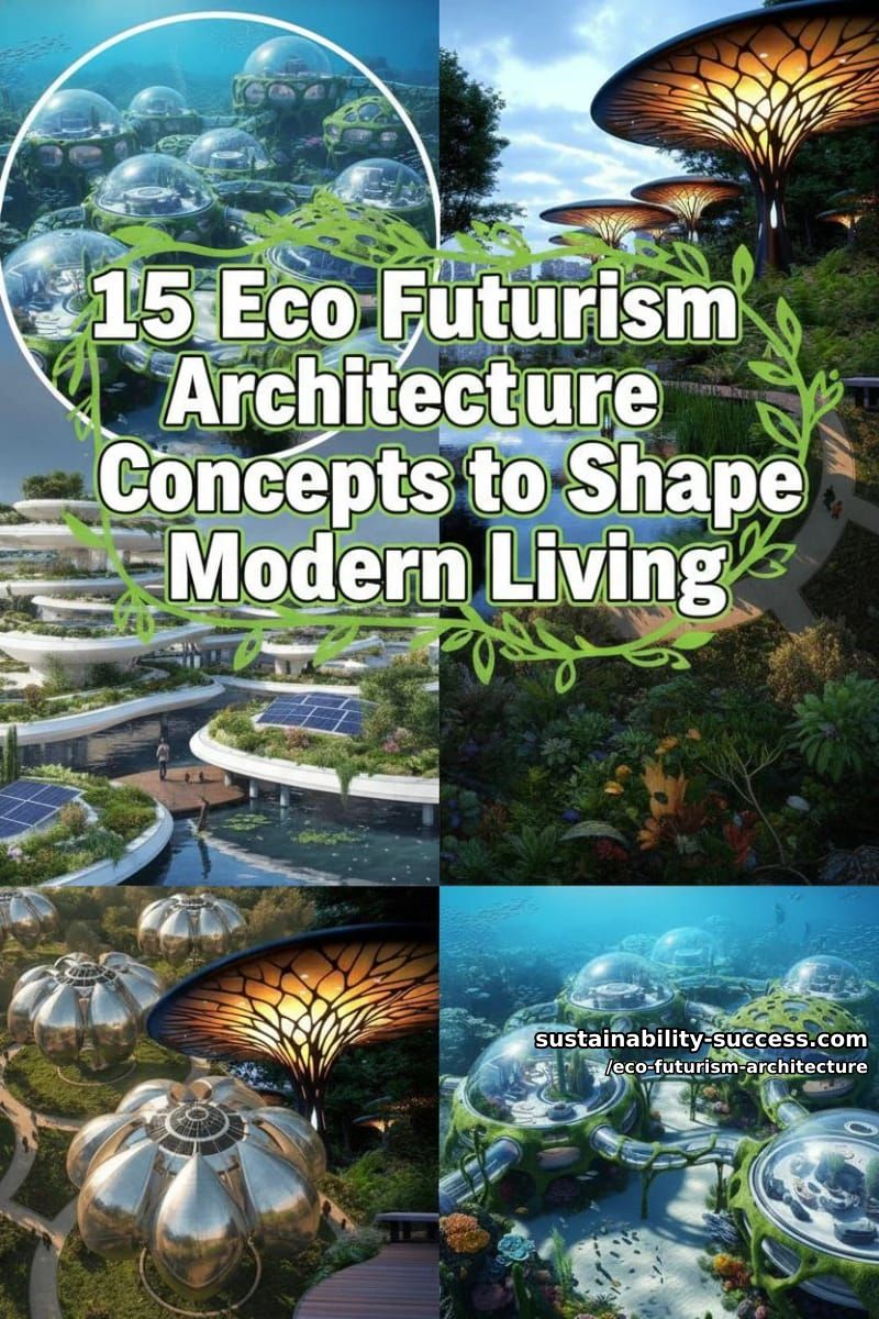 15 Eco Futurism Architecture Concepts to Shape Modern Living 52 eco futurism architecture - Collage 51