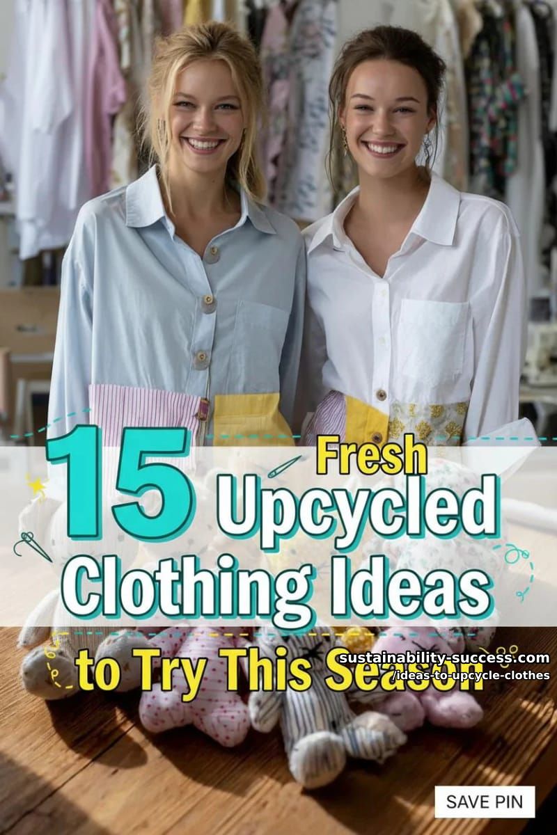 15 Fresh Upcycled Clothing Ideas to Try This Season 47 ideas to upcycle clothes - Collage 46