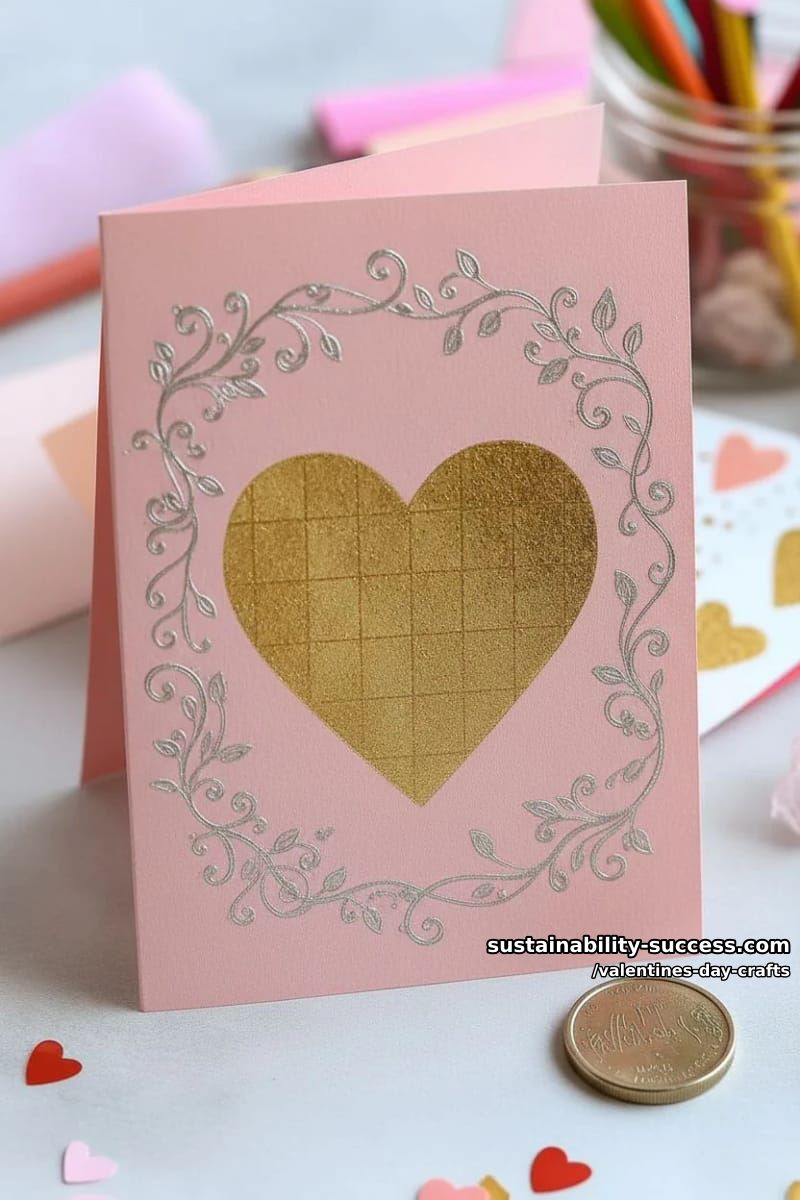 interactive scratch-off valentine cards featuring hand-drawn heart patterns 1