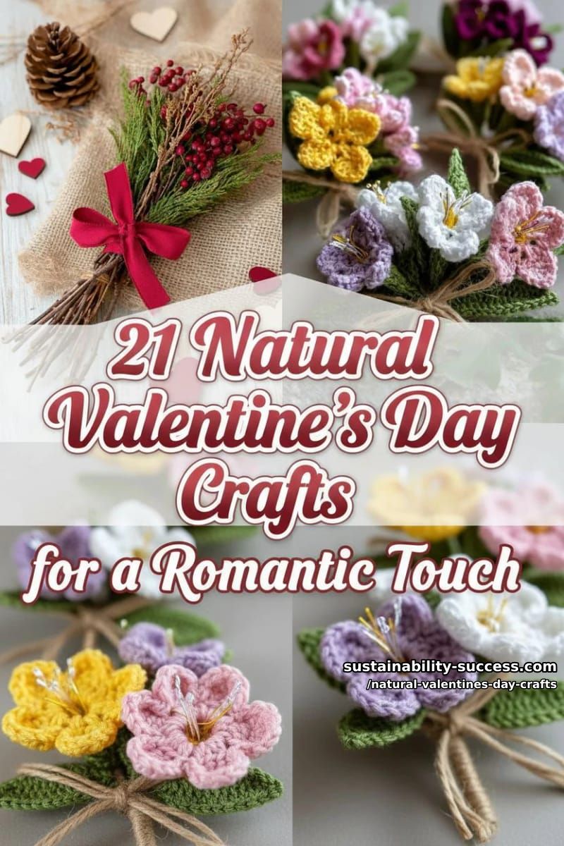 21 Natural Valentine's Day Crafts for a Romantic Touch 102 natural valentines day crafts - Collage 59