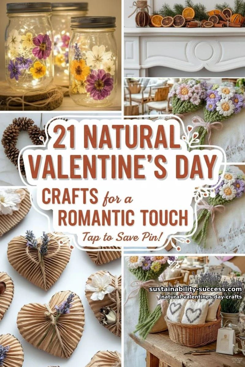 21 Natural Valentine's Day Crafts for a Romantic Touch 104 natural valentines day crafts - Collage 61